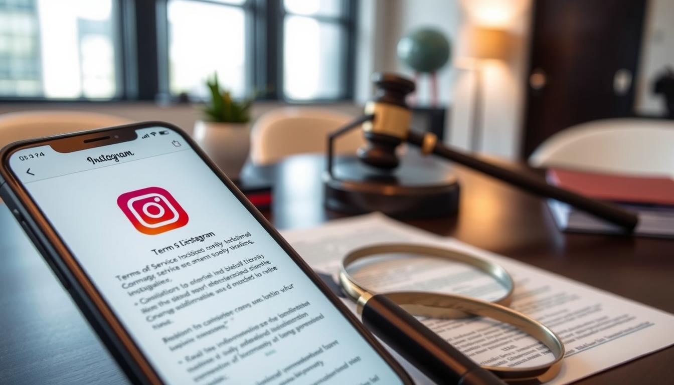 aspectos legais no Instagram