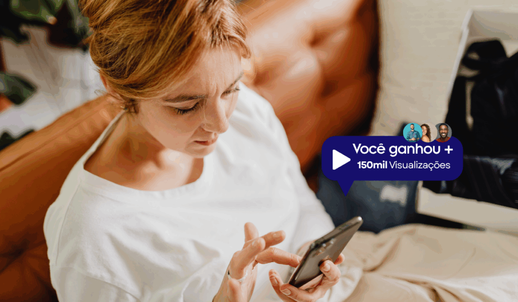 Ganhar visualizações reels Instagram